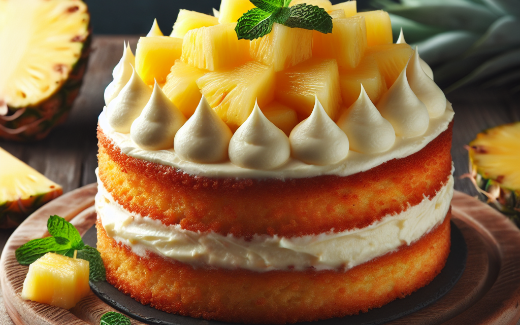 Leckerer Ananaskuchen – Ein saftiges Vergnügen