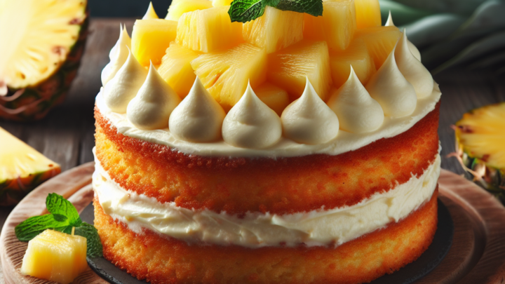 Leckerer Ananaskuchen – Ein saftiges Vergnügen