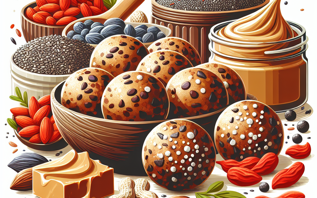 Leckere Proteinbälle mit Erdnussbutter und Superfood-Zutaten: Ein gesunder Snack für alle Altersgruppen