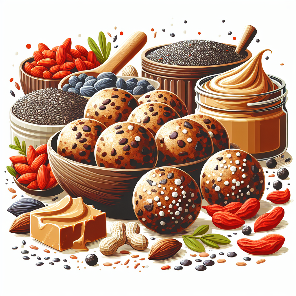 Leckere Proteinbälle mit Erdnussbutter und Superfood-Zutaten: Ein gesunder Snack für alle Altersgruppen