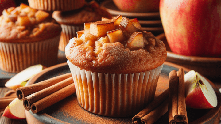 Die unwiderstehlichen veganen Apfelmus-Muffins