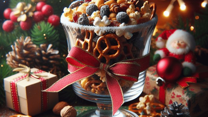 Weihnachtlicher Snack-Mix: Ein Fest für den Gaumen