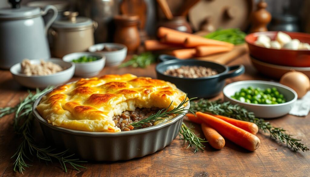 Shepherd's Pie traditionelles englisches Rezept