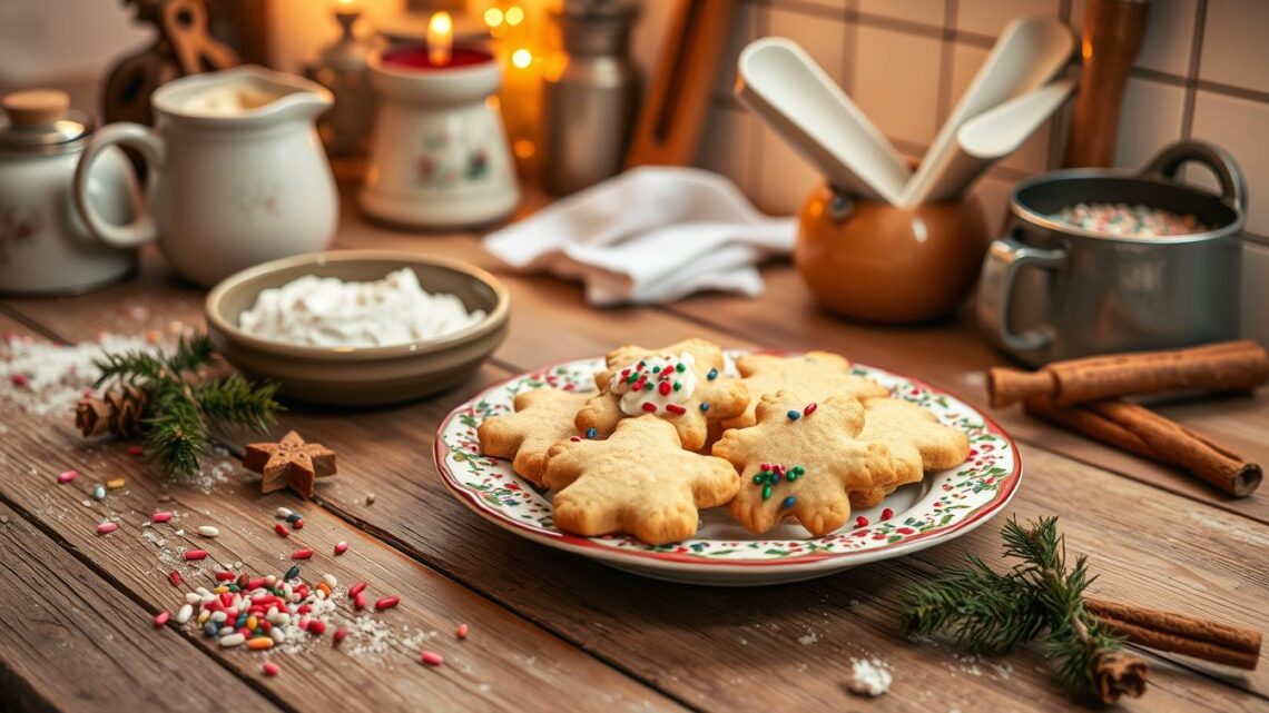 Klassisches Rezept Butterplätzchen zum Backen