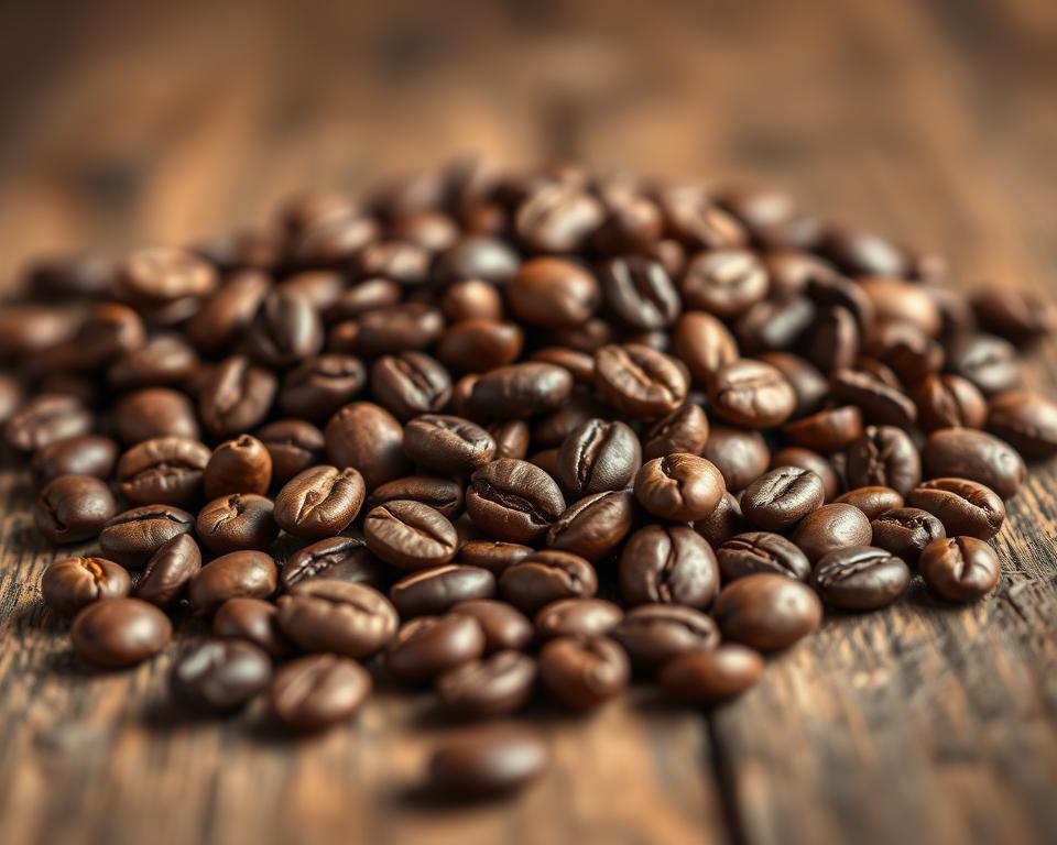 Bio-Kaffeebohnen Auswahl