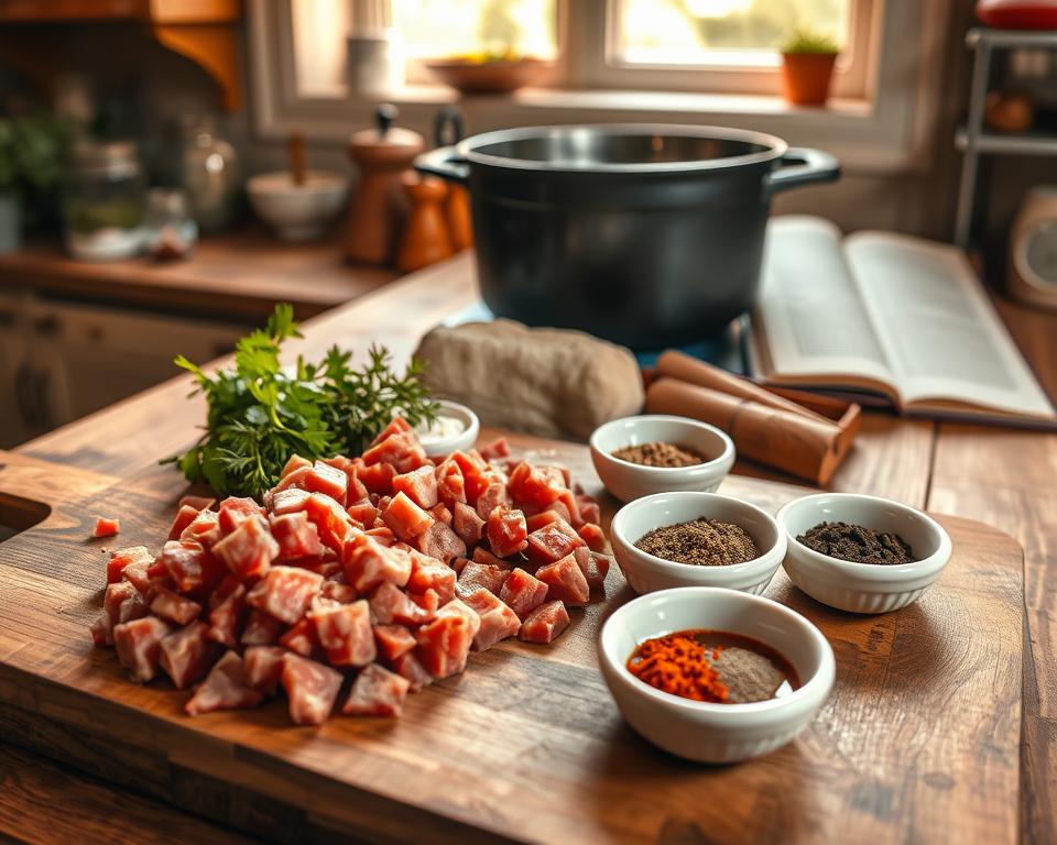 Hirschgulasch Zubereitung Schritt für Schritt