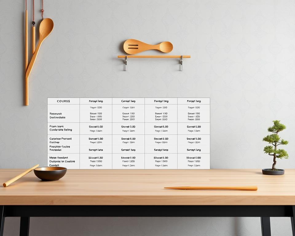 Japanische Kochkurse Düsseldorf Preisübersicht