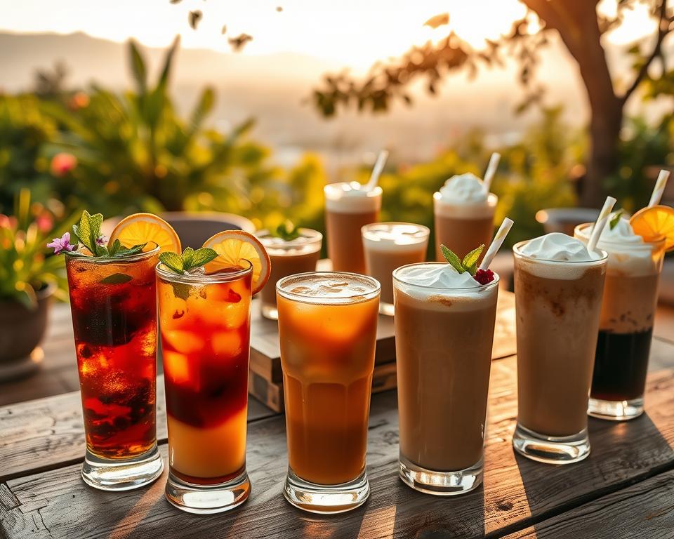 Kalte Bio-Kaffeespezialitäten Rezepte