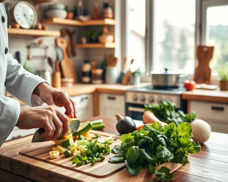 Küchentechniken lernen für Anfänger