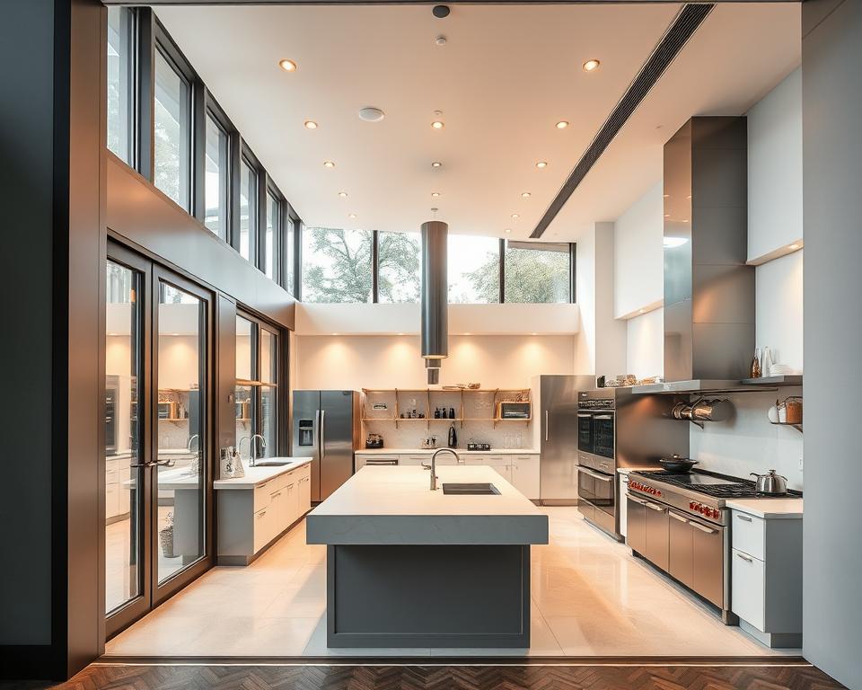 Moderne Kochschule in Leipzig