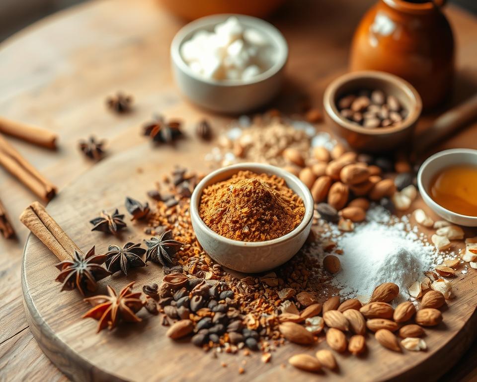 Rommegrot Gewürze und Toppings Rommegrot Gewürze und Toppings