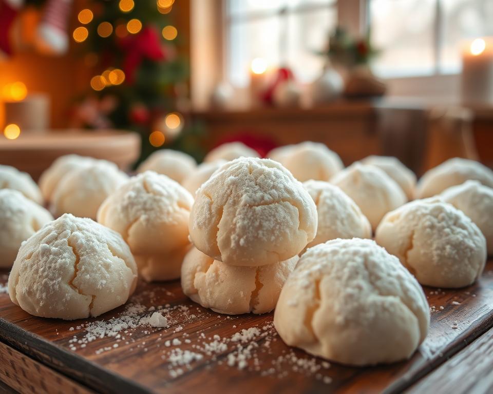 Schneebälle Rezept einfach – Klassische Weihnachtsplätzchen