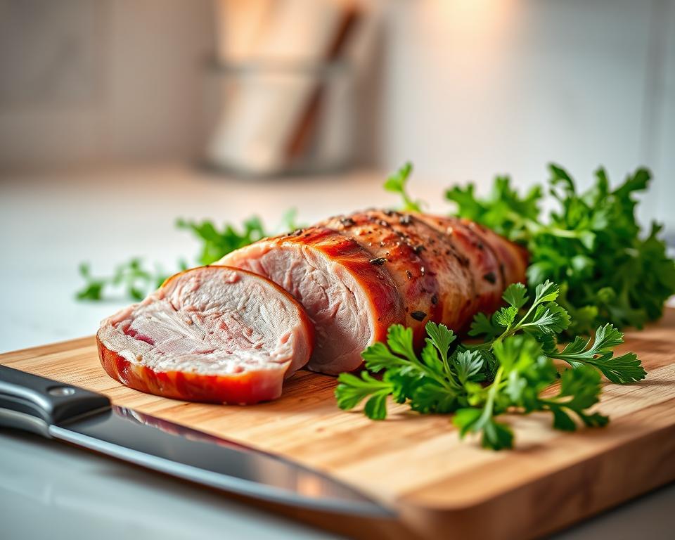 Saftiges Schweinefilet zubereiten