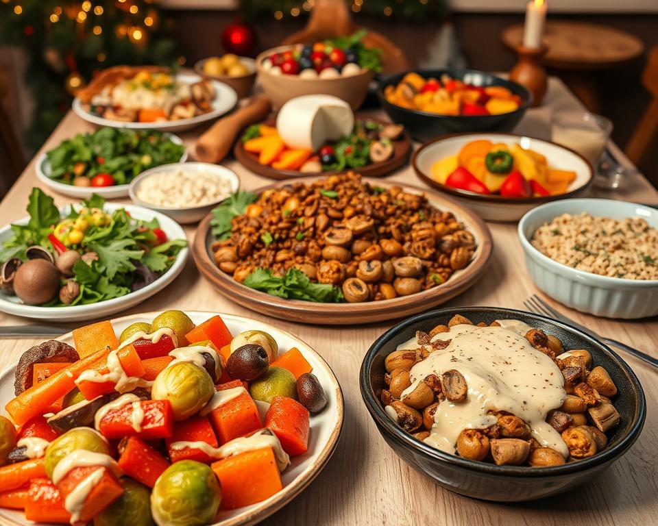 Vegetarische und vegane Weihnachtsrezepte