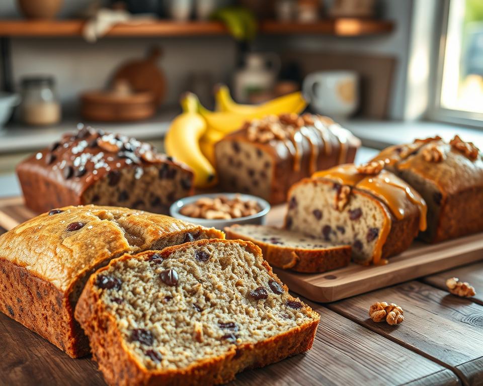 Bananenbrot Varianten