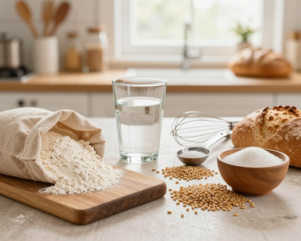 Brot Zutaten Überblick