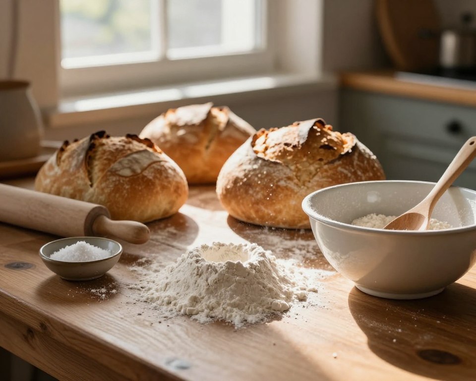 Brot ohne Hefe backen