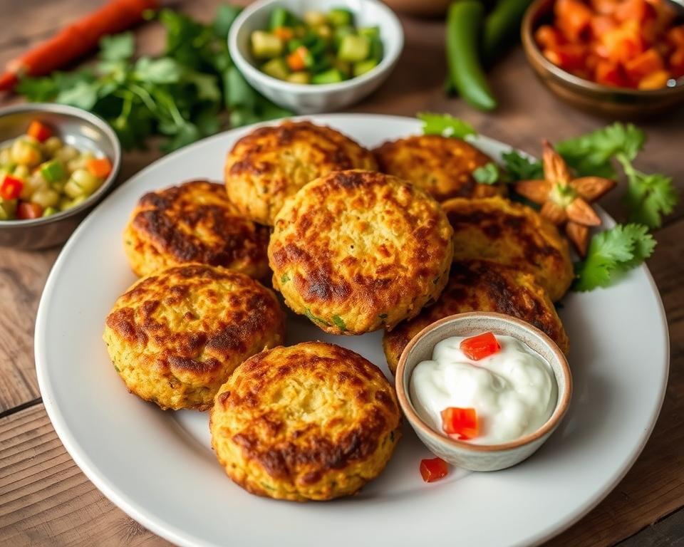 Gemüsefrikadellen Beilagen