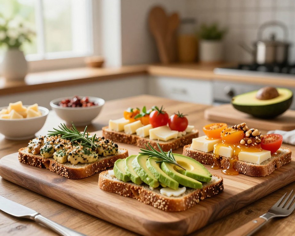 Kreative Knäckebrot Varianten Kreative Knäckebrot Varianten