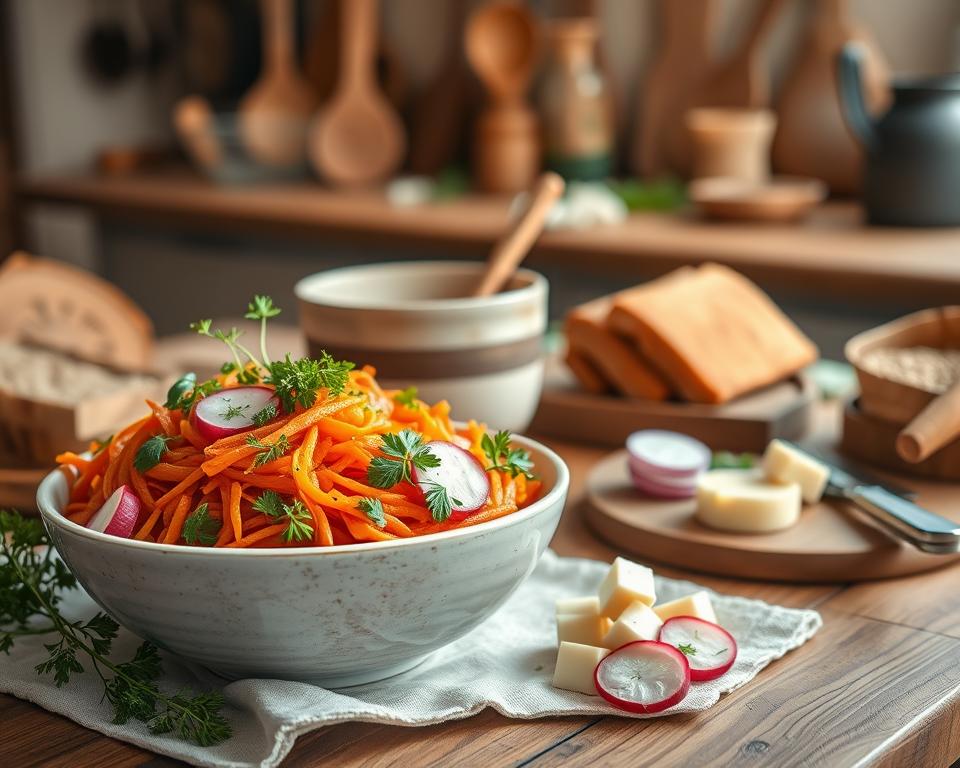 Möhrensalat Serviervorschläge