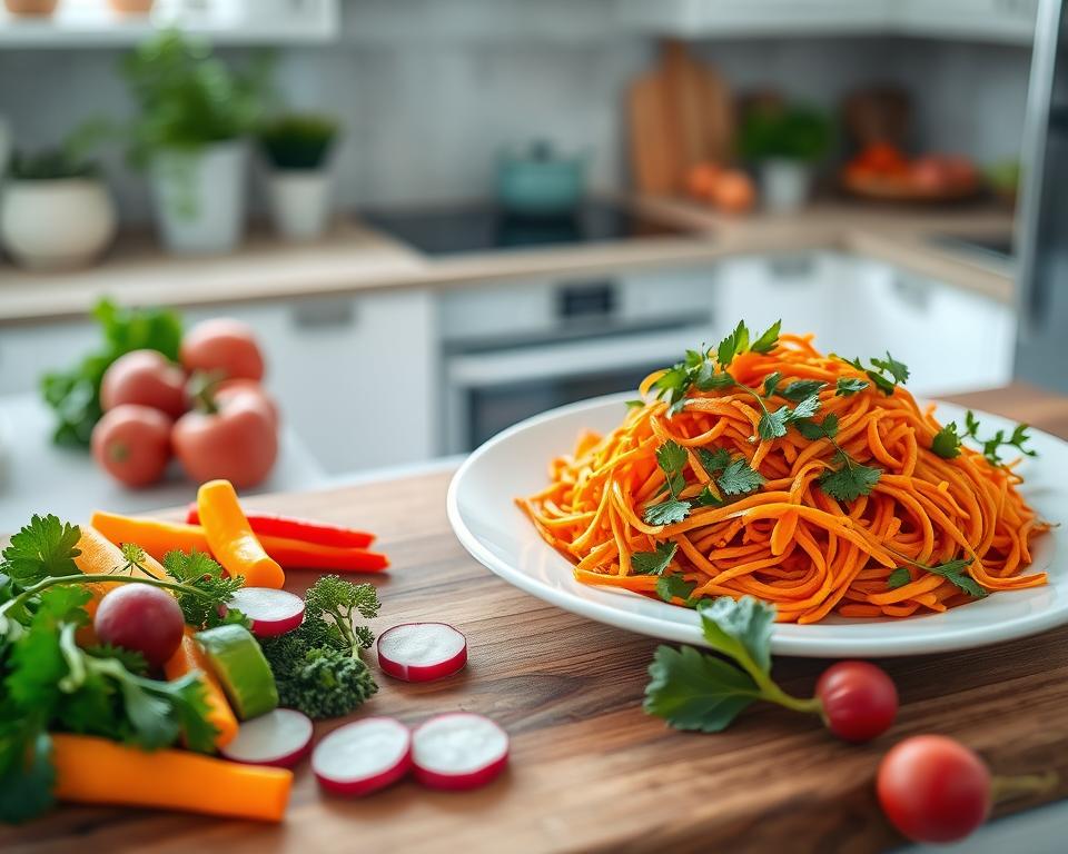 Möhrensalat Zeitmanagement