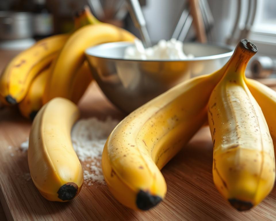 Reife Bananen für Bananenbrot