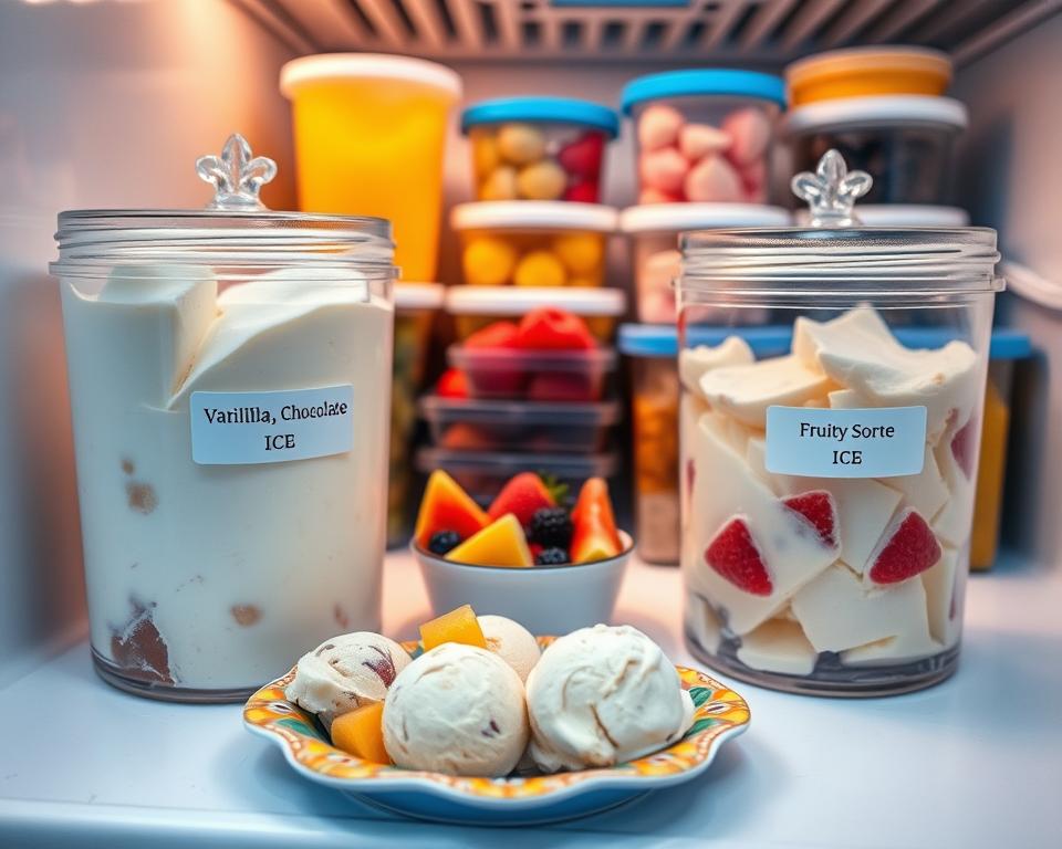 Richtige Eisaufbewahrung im Gefrierschrank