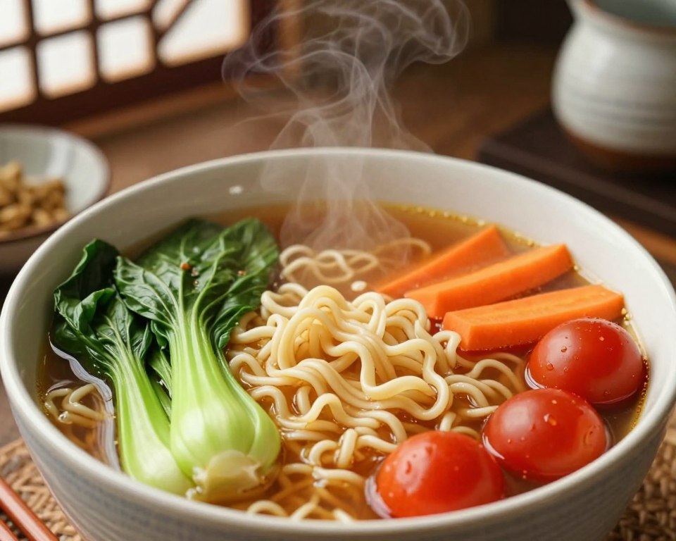 Vegetarische Ramen Variationen