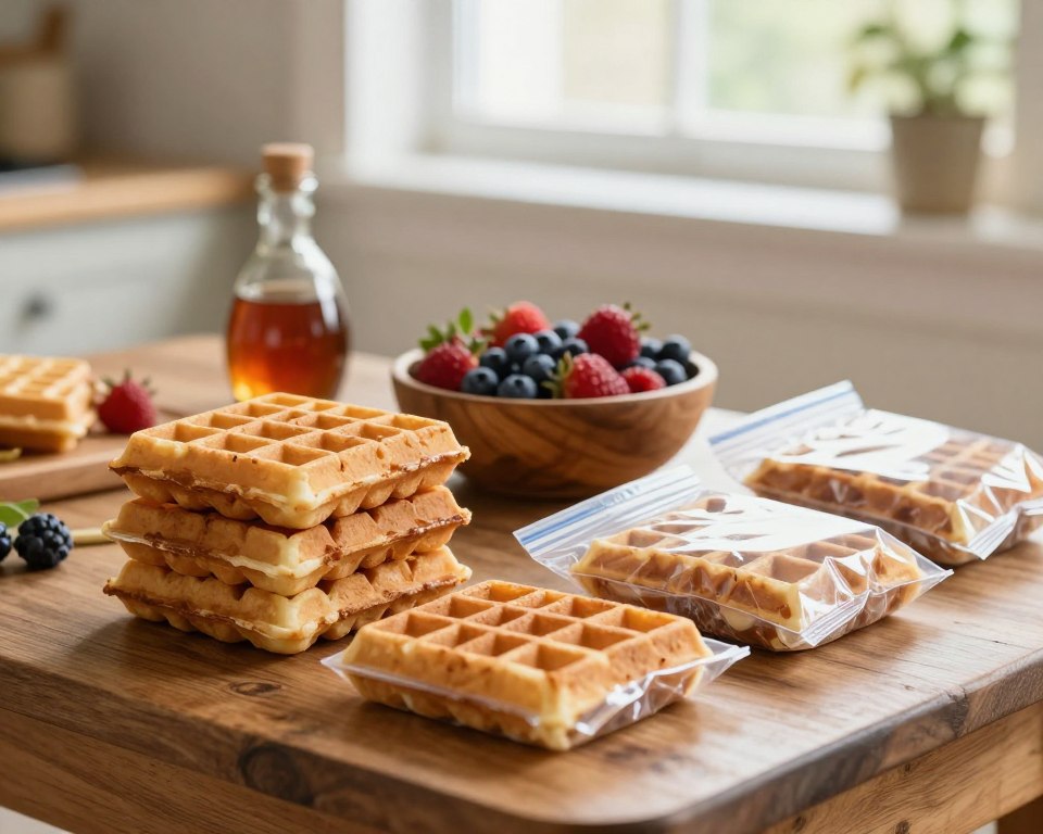 Waffeln aufbewahren und einfrieren Waffeln aufbewahren und einfrieren