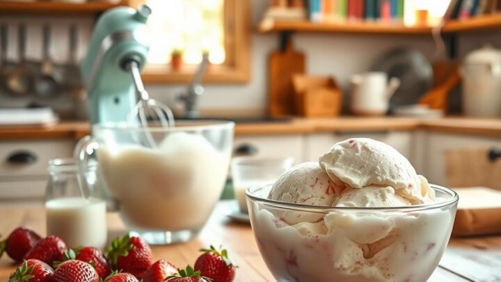 Eis selbst machen ohne Eismaschine – So geht’s