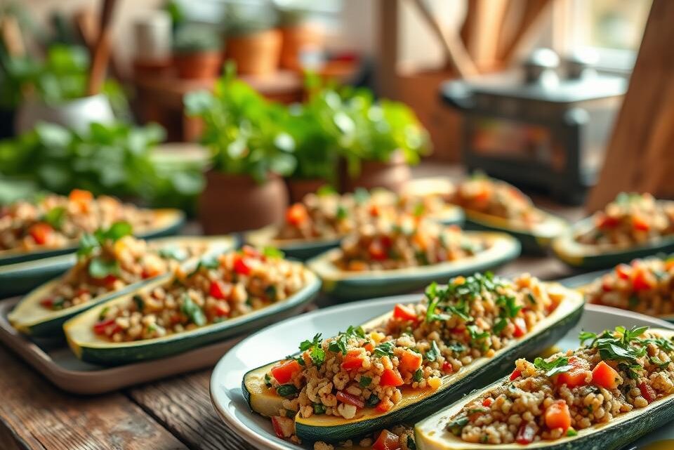 Gefüllte Zucchini Rezepte: Einfache Anleitung