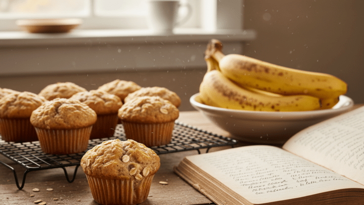 Bananenmuffins Rezept – Einfach und Schnell Backen