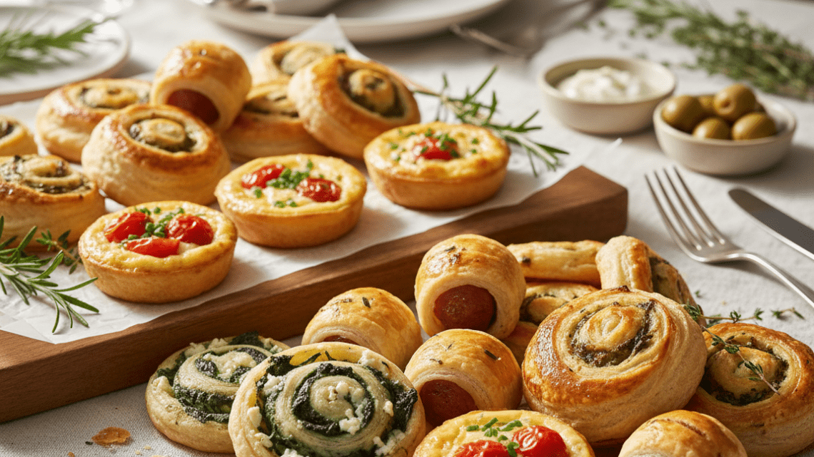 Blätterteig Rezepte herzhaft Fingerfood – Einfach zubereitet