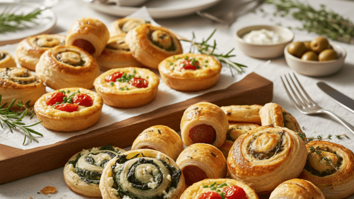 Blätterteig Rezepte herzhaft Fingerfood – Einfach zubereitet