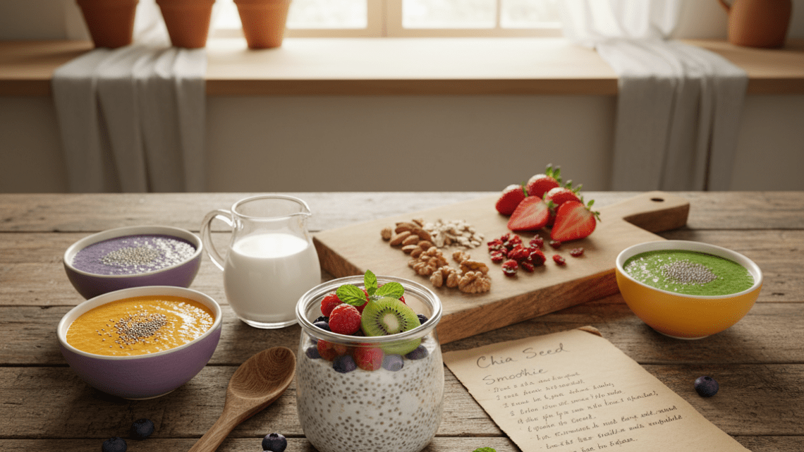 Chiasamen Rezepte: Einfache Anleitung für zu Hause