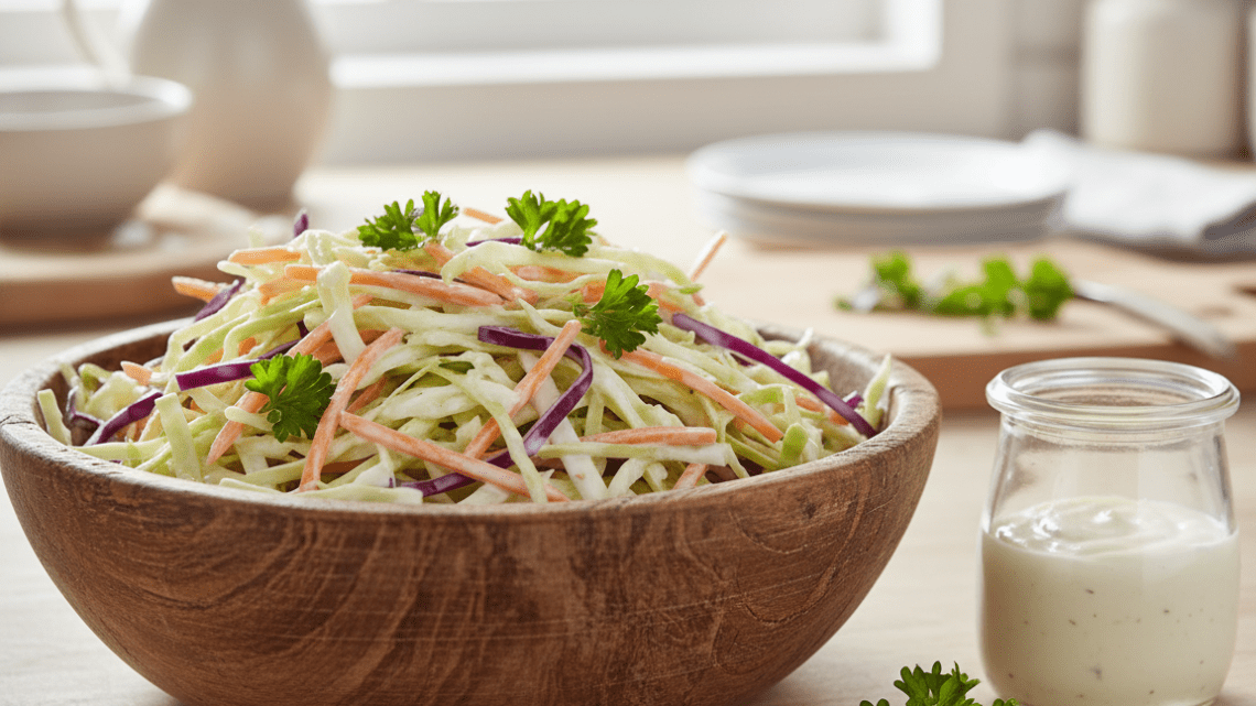 Coleslaw Salat Rezept: Einfach selber machen