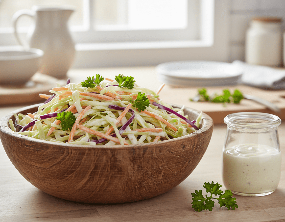 Coleslaw Salat Rezept: Einfach selber machen