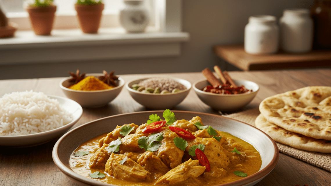 Hähnchen Curry Rezept: Einfach selber kochen