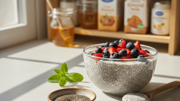 Pudding mit Chia Samen selber machen – Anleitung