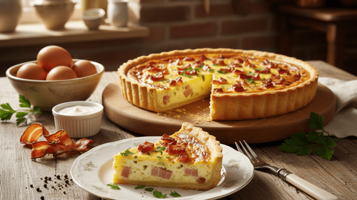 Quiche Lorraine Rezept Original: Einfache Anleitung