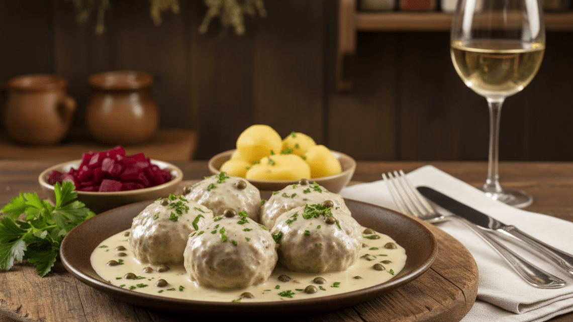 Rezept für Königsberger Klopse einfach zubereiten