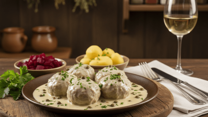Rezept für Königsberger Klopse einfach zubereiten