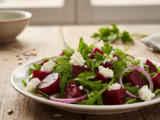 rote bete salat mit feta