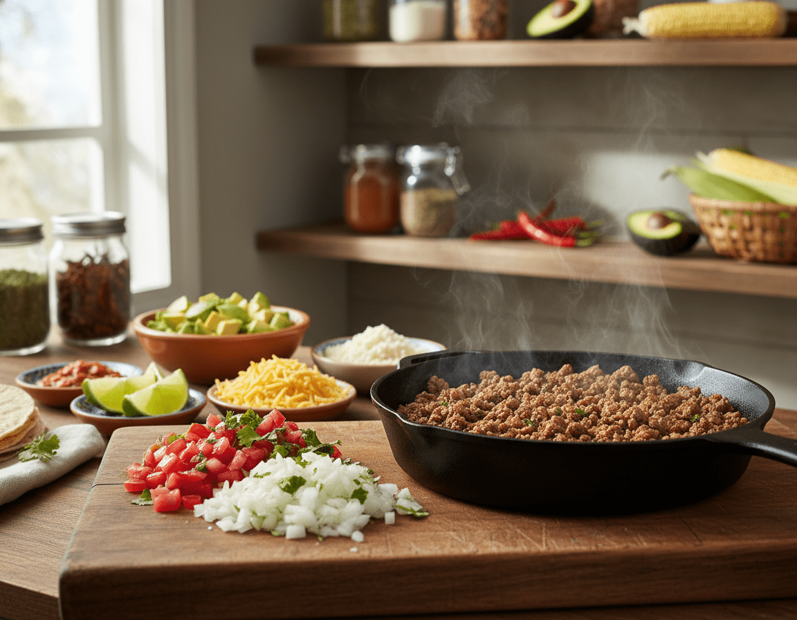 Tacos Füllung: So gelingt die perfekte Zubereitung