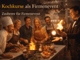 Kochkurse als Firmenevent – gemeinsames Erlebnis mit besonderer Unterhaltung