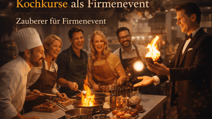 Kochkurse als Firmenevent – gemeinsames Erlebnis mit besonderer Unterhaltung