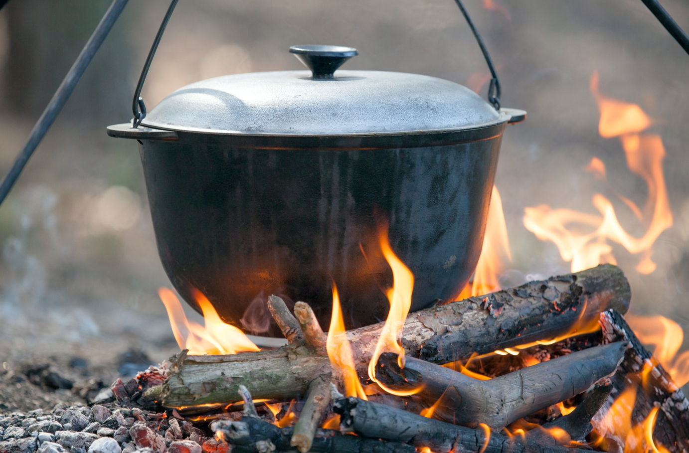 Lagerfeuer Kochkurs in Kratzenburg Grimma
